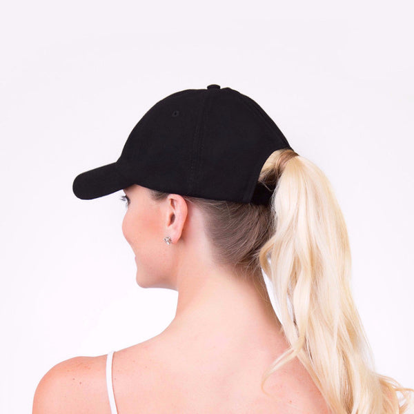 Tuxedo - Ponytail Baseball Cap